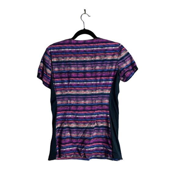 Scrubletics Women's Patterned Short Sleeve Scrub Top - Picture 8 of 8